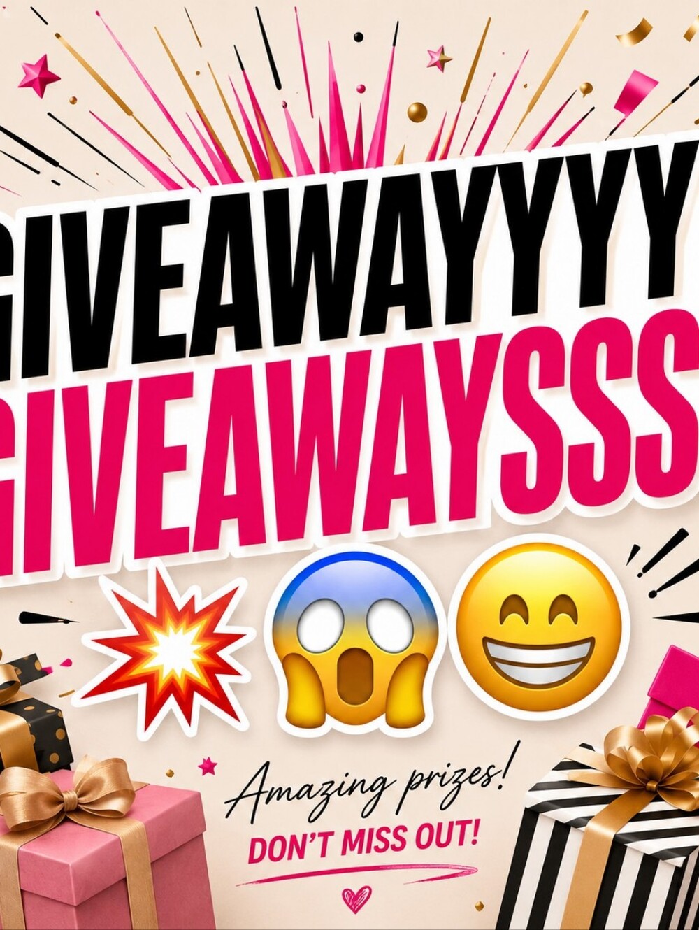 Live Show Giveaways